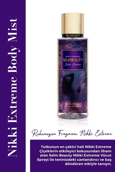 Selin Beauty Exotic Nikki Extreme Body Mist 250 ML