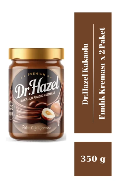 Drhazel Kakaolu Fındık Kreması 350 gr x 2 Paket