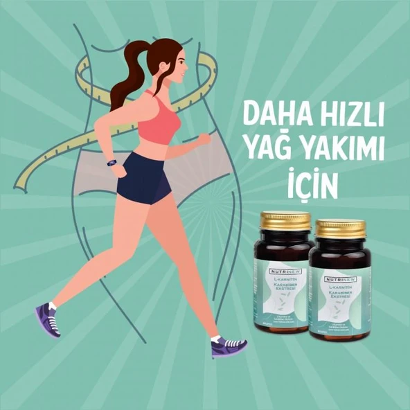 Nutrinew Vitamins Karabiber Extreli L-Karnitin 30 Kapsül - 2