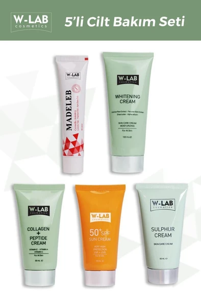 W Lab Kozmetik 5 li Süper Set