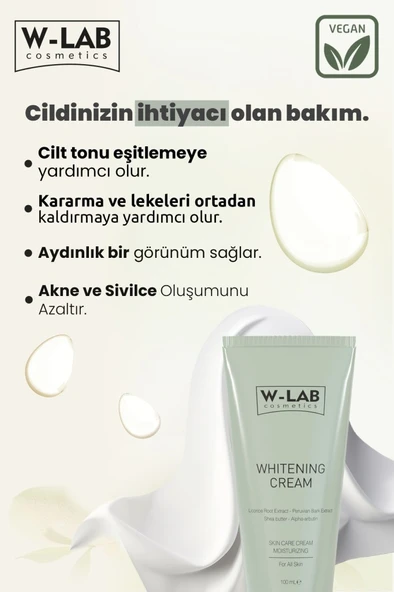 W Lab Beyazlatıcı Krem 2 li Paket - 2
