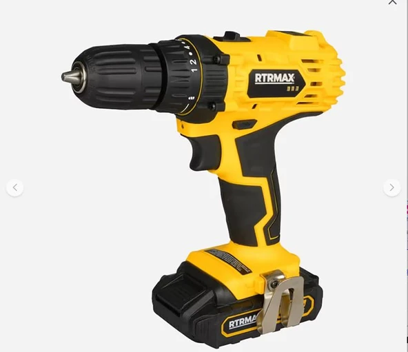 AKÜLÜ MATKAP 18V 2x1.5 Ah AKÜ 1400 D/DK 30Nm RTRMAX