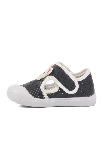 Ayakmod Lacivert Cırtlı Ortopedik Unisex Bebek Ayakkabı 25T101 İA - 2