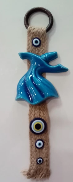 BAYRAKTAR ORTA BOY ASKILI DUVAR SÜSÜ ( h : 30 cm ) - 4