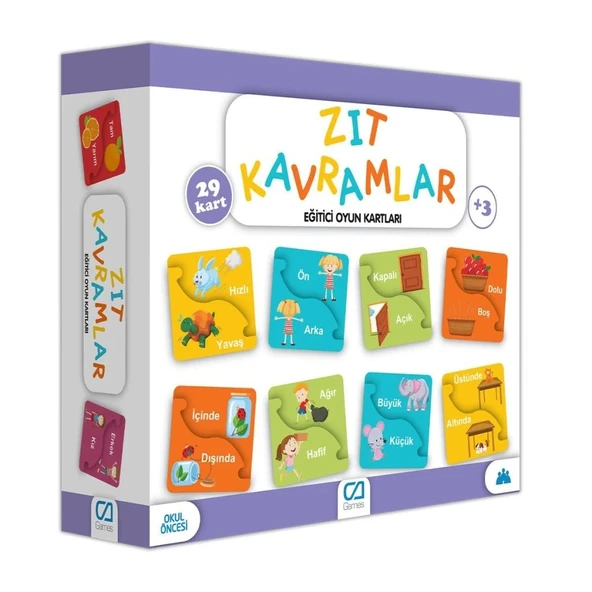 5045 Eğitici Zıt Kavramlar -CA Games - Resim 2