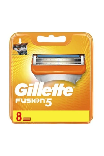 Fusion Yedek Tıraş Bıçağı - 8'li