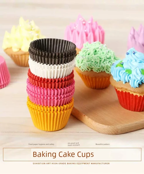 Muffin Kapları - Kahve - 5