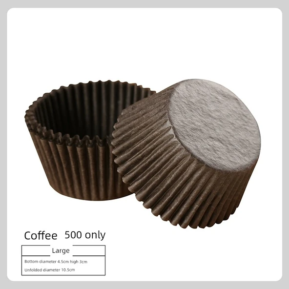 Muffin Kapları - Büyük Boy Kahve