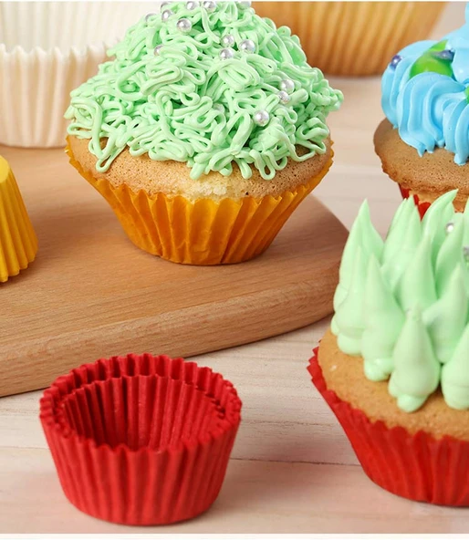 Muffin Kapları - Kahve - 7