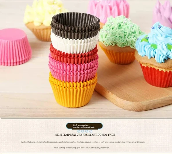 Muffin Kapları - Kahve - 12