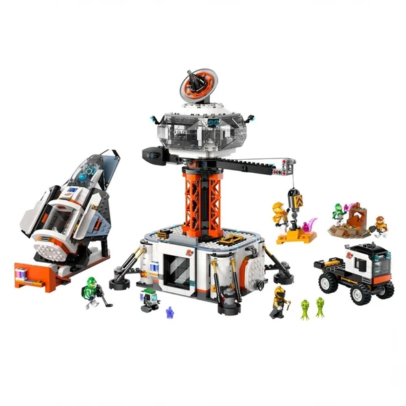 Nessiworld LEGO City Uzay Üssü ve Roket Fırlatma Rampası 60434
