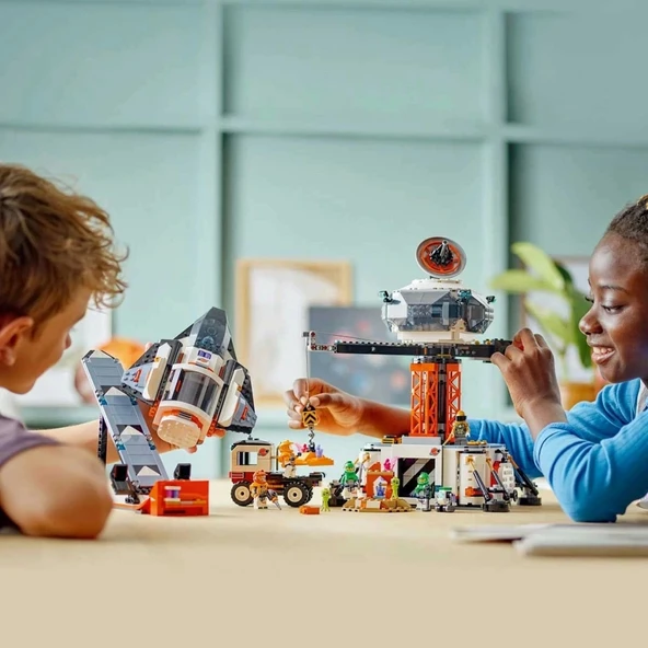 Nessiworld LEGO City Uzay Üssü ve Roket Fırlatma Rampası 60434 - 4