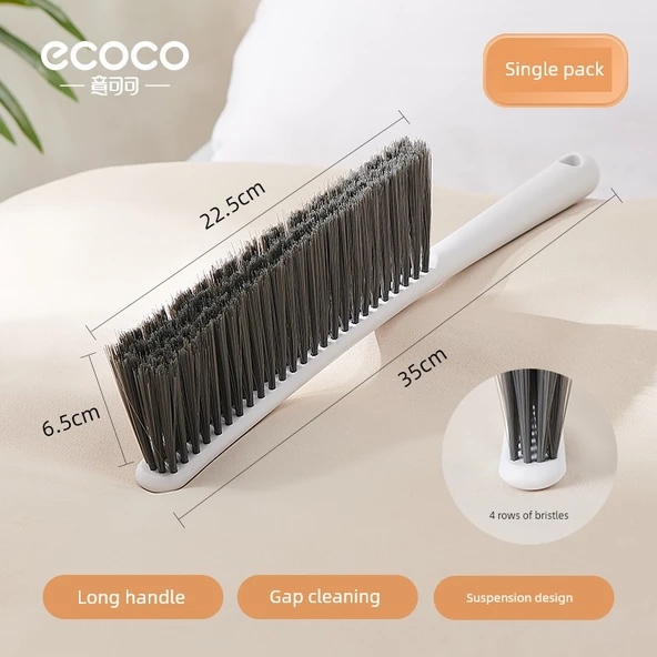 Çok Amaçlı Yatak Fırçası - Minimalist Beyaz Tek Paket