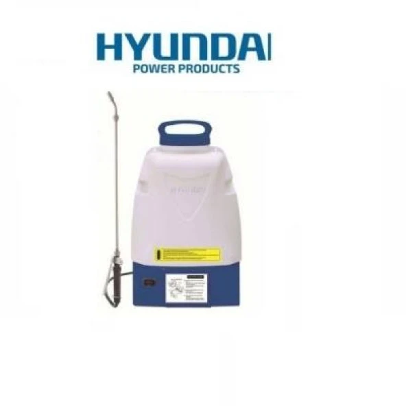 Hyundai Gs16e Akülü İlaçlama Pompası Sırt Tipi 16 Litre - 2