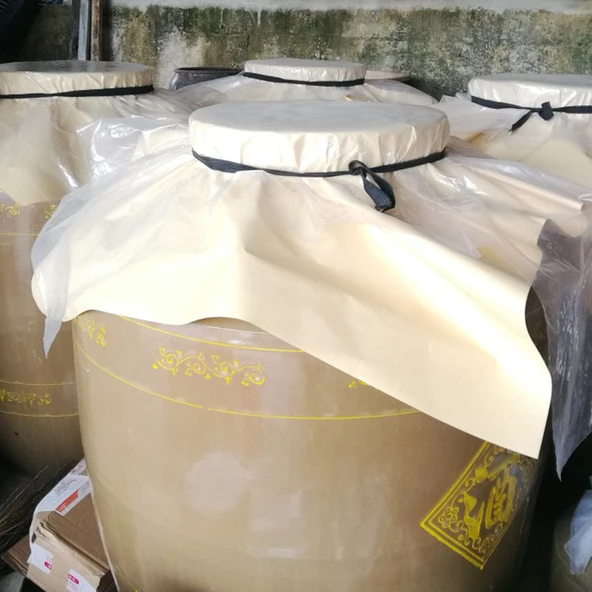 Şarap Kavanozu Mühürleme Kraft Kağıdı - 90g 25 x 25cm 100 Adet