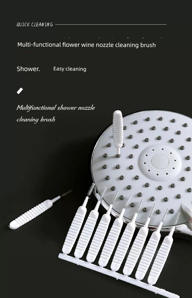 Mini Banyo Nozul Arası Temizleme Fırçası - 30'lu Paket - 7