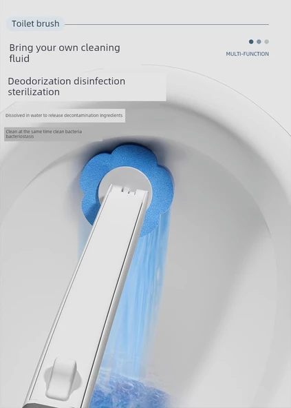 Tek Kullanımlık Klozet Fırçası ve Bazası - Resim 9