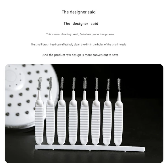 Mini Banyo Nozul Arası Temizleme Fırçası - 10'lu Paket - 9