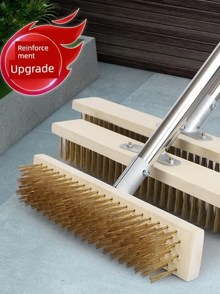 Çelik Tel Fırça - 30cm Bakır Kaplı - 4