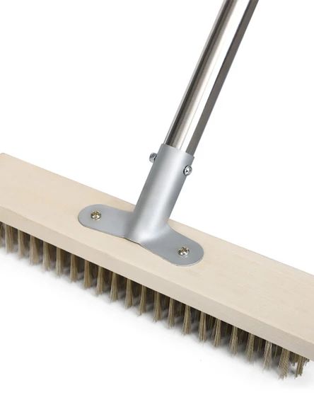 Çelik Tel Fırça - 30cm Bakır Kaplı - 6