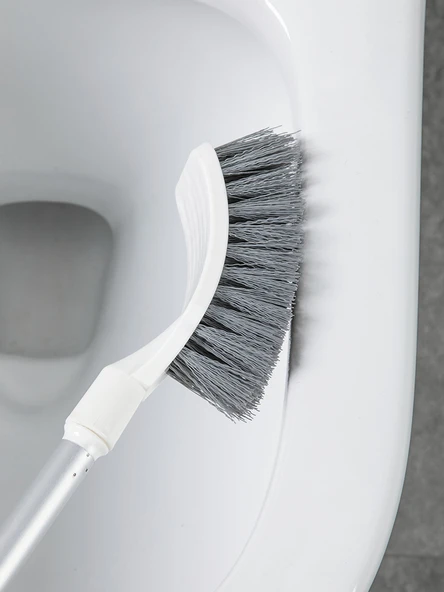 Köşe Temizleme Fırçası - Uzun Saplı - Avokado Yeşili 2'li Set - Resim 4