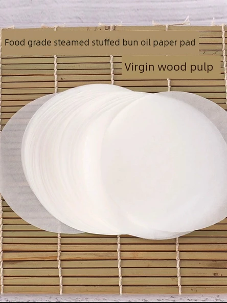 Yuvarlak Yağlı Kağıt - 8cm - 500 Adet - Resim 4