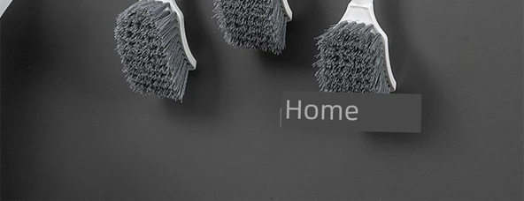 Köşe Temizleme Fırçası - Uzun Saplı - Avokado Yeşili 2'li Set - Resim 8