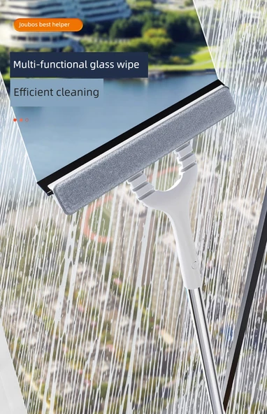 Cam Sileceği - 28cm Başlık - 2 Fiber Flanel ve 2 Saklama Klipsi - 8