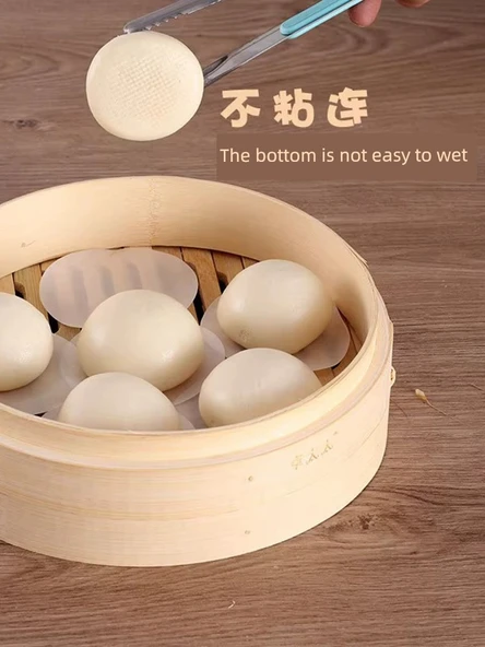 Yuvarlak Yağlı Kağıt - 8cm - 500 Adet - Resim 2