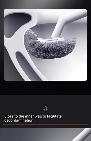 Kancalı S Tipi Tuvalet Fırçası - 2'li Paket - Resim 12