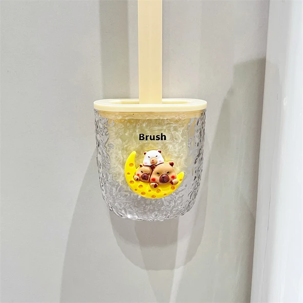Silikon Tuvalet Fırçası - Ay Kapi Bala