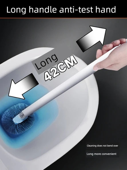 Kancalı S Tipi Tuvalet Fırçası - 2'li Paket - Resim 4