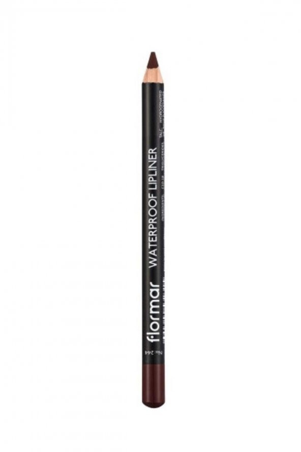 Waterproof Lipliner Suya Dayanıklı Dudak Kalemi No:244 Chocolate