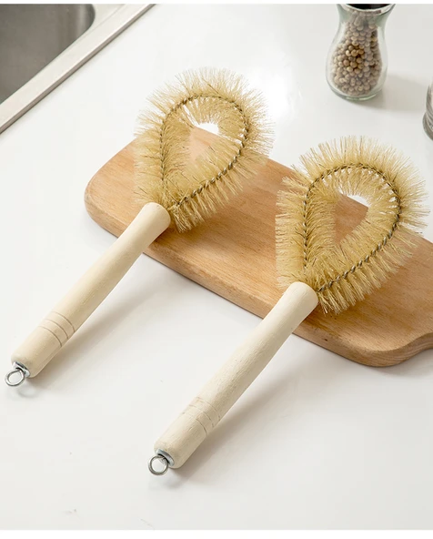 Pembe Uzun Saplı Bulaşık Fırçası - 2 Adet - Resim 11