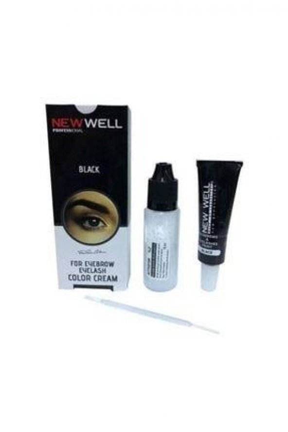 Kaş Kirpik Boyası Siyah 15 ml 8680097218360