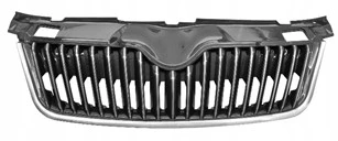 Fabia Ön Panjur Krom Çizgili Krom Çerceve Üst Plastik Birlikte Parlak Siyah 2011-2015 ürün görseli 1