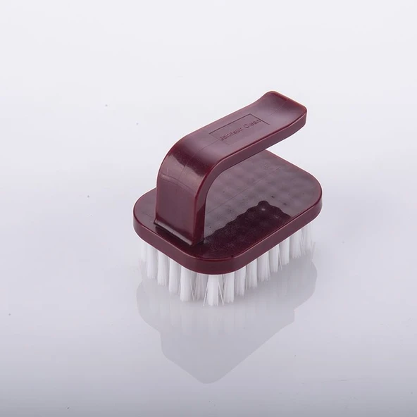 Kıl Fırçalı Meyve Sebze Temizleme Fırçası - Yumuşak Yün [Pirinç Beyazı 1 + Gül 1] - Resim 12