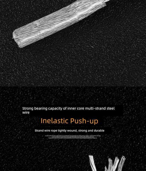 Şeffaf Plastik Kaplı Paslanmaz Çelik Çamaşır İpi - 8mm Kalınlık - 8 Metre - 11
