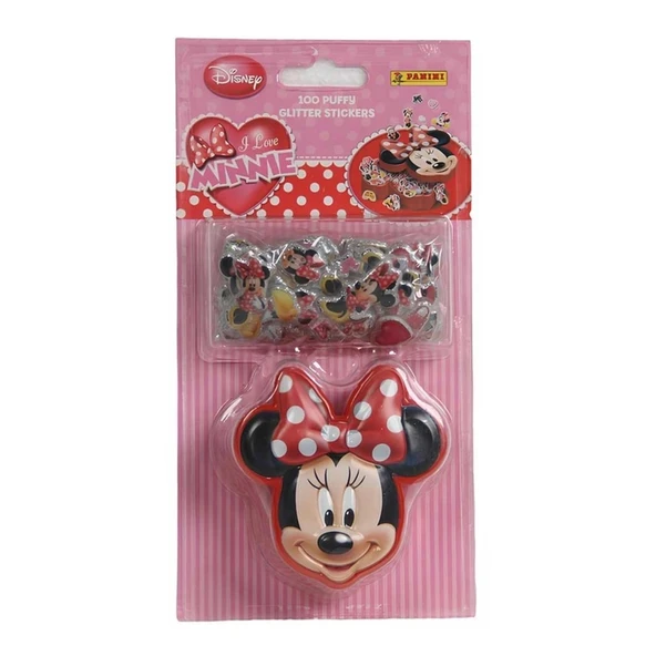 Nessiworld Minnie 100 Puffy Sticker - Resim 2