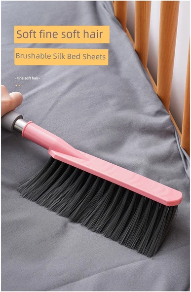 Yatak Kanepe Halı Fırçası - İskandinav Pudra, Sarı ve Mavi - Resim 12