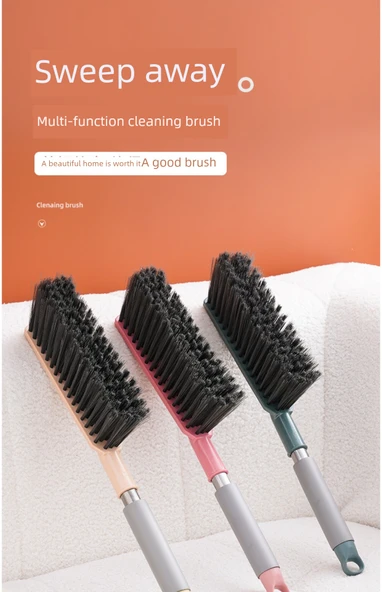 Yatak Kanepe Halı Fırçası - İskandinav Pudra, Sarı ve Mavi - Resim 7