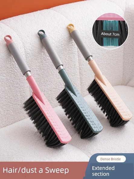 Yatak Kanepe Halı Fırçası - İskandinav Pudra, Sarı ve Mavi - Resim 3