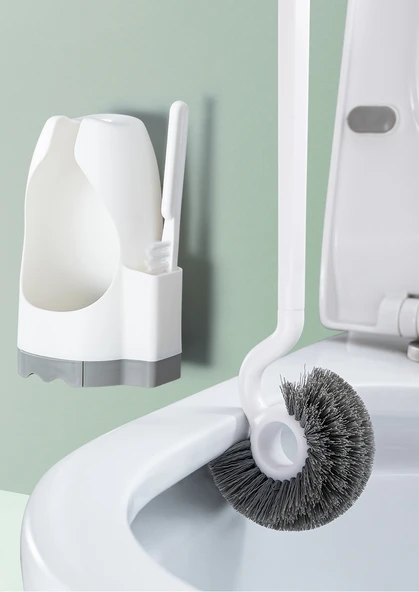 Banyo Tuvalet Fırçası Seti - İki Korumalı (2'li Set) - Resim 9