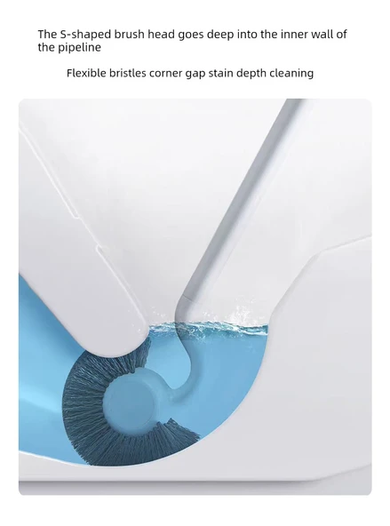 Banyo Tuvalet Fırçası Seti - İki Korumalı (2'li Set) - Resim 10