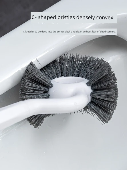 Banyo Tuvalet Fırçası Seti - İki Korumalı (2'li Set) - Resim 4