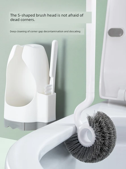 Banyo Tuvalet Fırçası Seti - İki Korumalı (2'li Set) - Resim 3