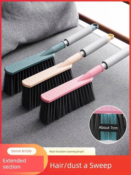 Yatak Kanepe Halı Fırçası - İskandinav Pudra, Sarı ve Mavi - Resim 2