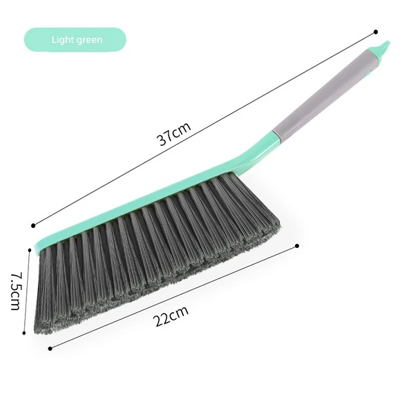 Halı ve Yatak Temizleme Fırçası - Uzatılmış Saplı - Açık Yeşil - 1'li Paket