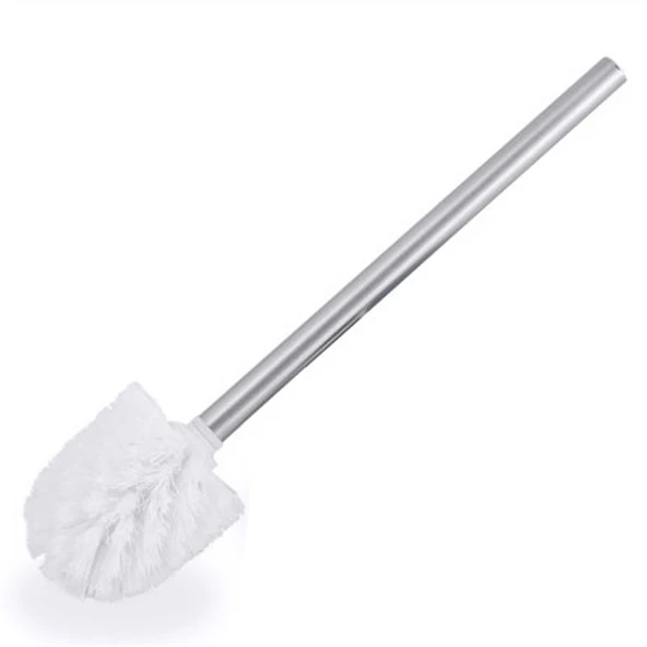40cm Alüminyum Saplı + 3 Siyah Fırça Başlıklı Tuvalet Fırçası - 3