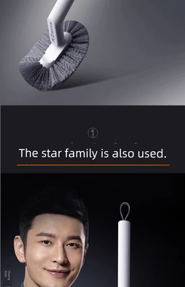 Tuvalet Tıkanıklık Giderici + 2 Adet S Tipi Tuvalet Fırçası Seti - Resim 8